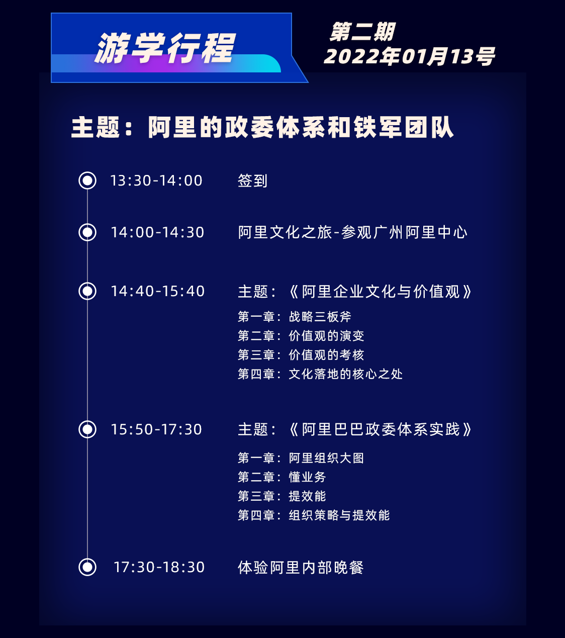 游学行程 游学行程